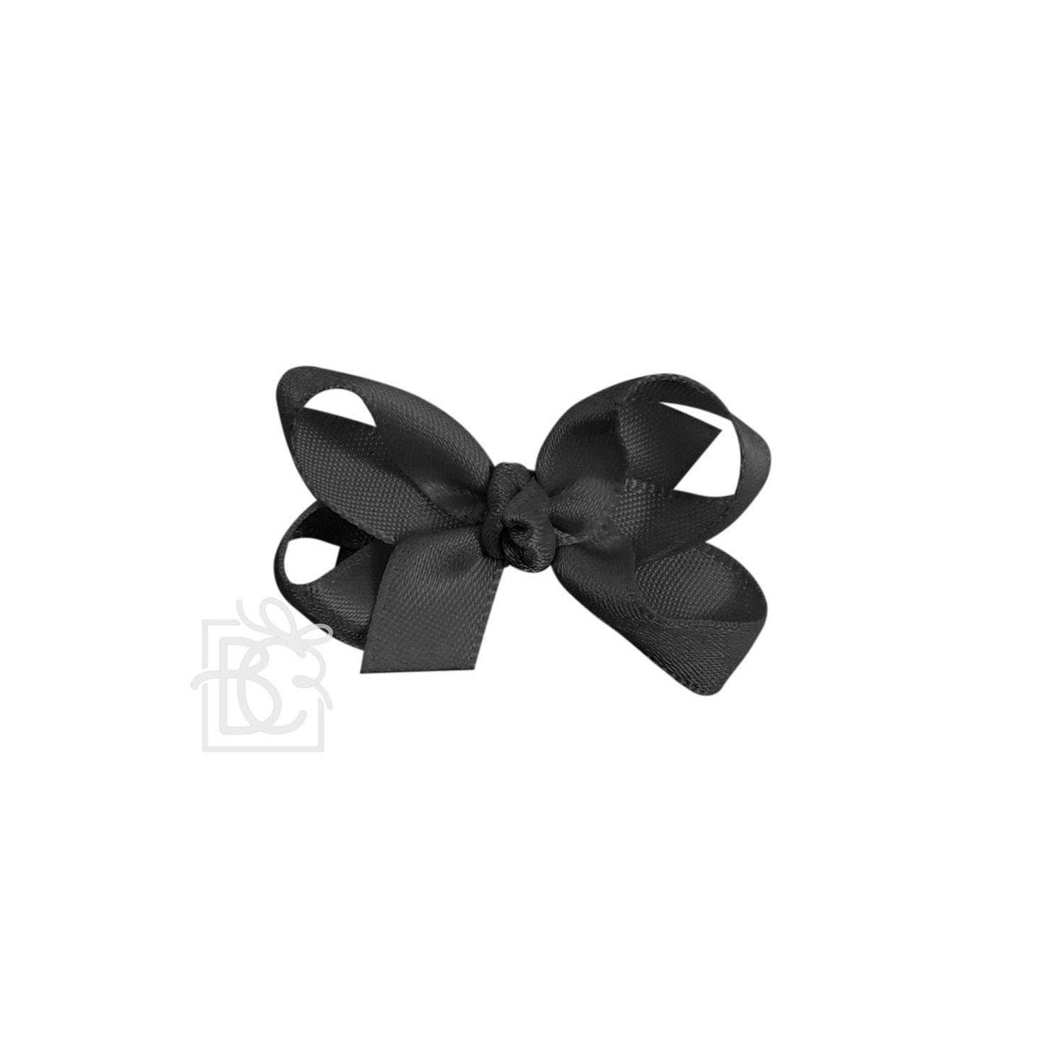 Beyond Creations, LLC - Wholesale Hair Bow - Kids - SATIN BOW ON CLIP7