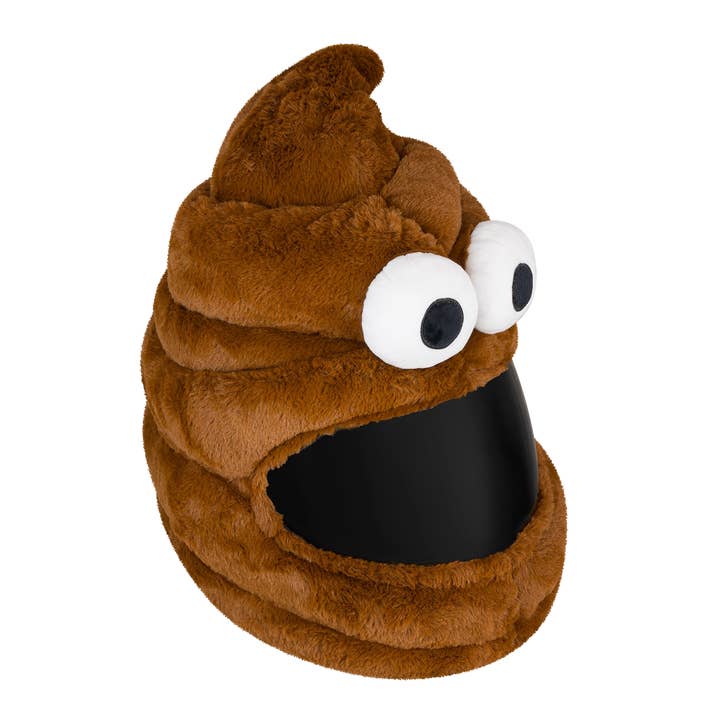 Motorcycle Helmet Cover - Poop Emoji for wholesale by Moto Loot