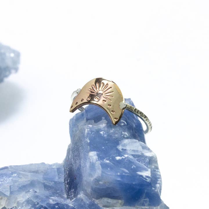 Sunset Ring for wholesale by Laura J Designs