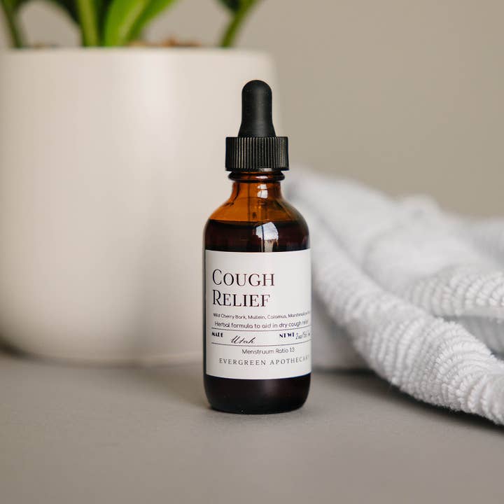 Evergreen Apothecary - Wholesale Tincture - Cough Relief- Herbal Tincture4