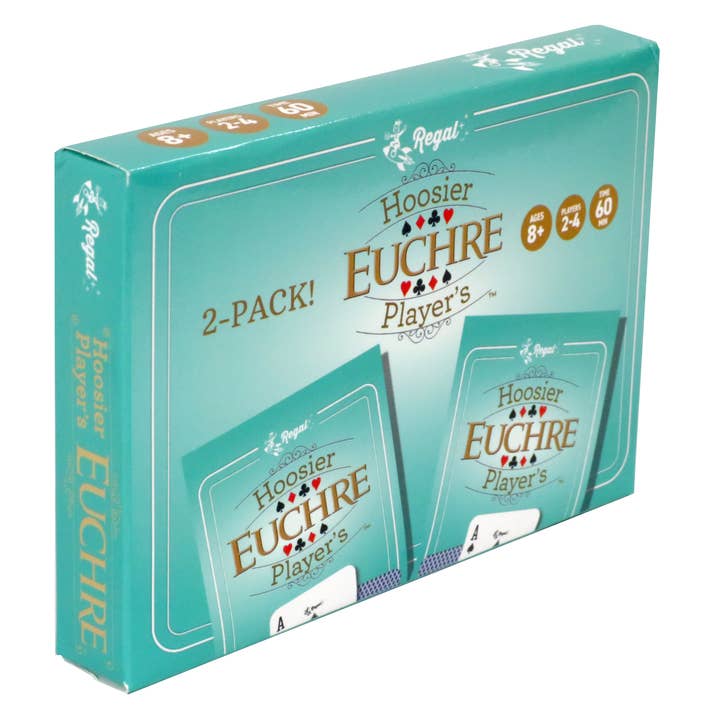 Regal Games - Wholesale Card Game - Regal Games Euchre Card Game - 6 Pack