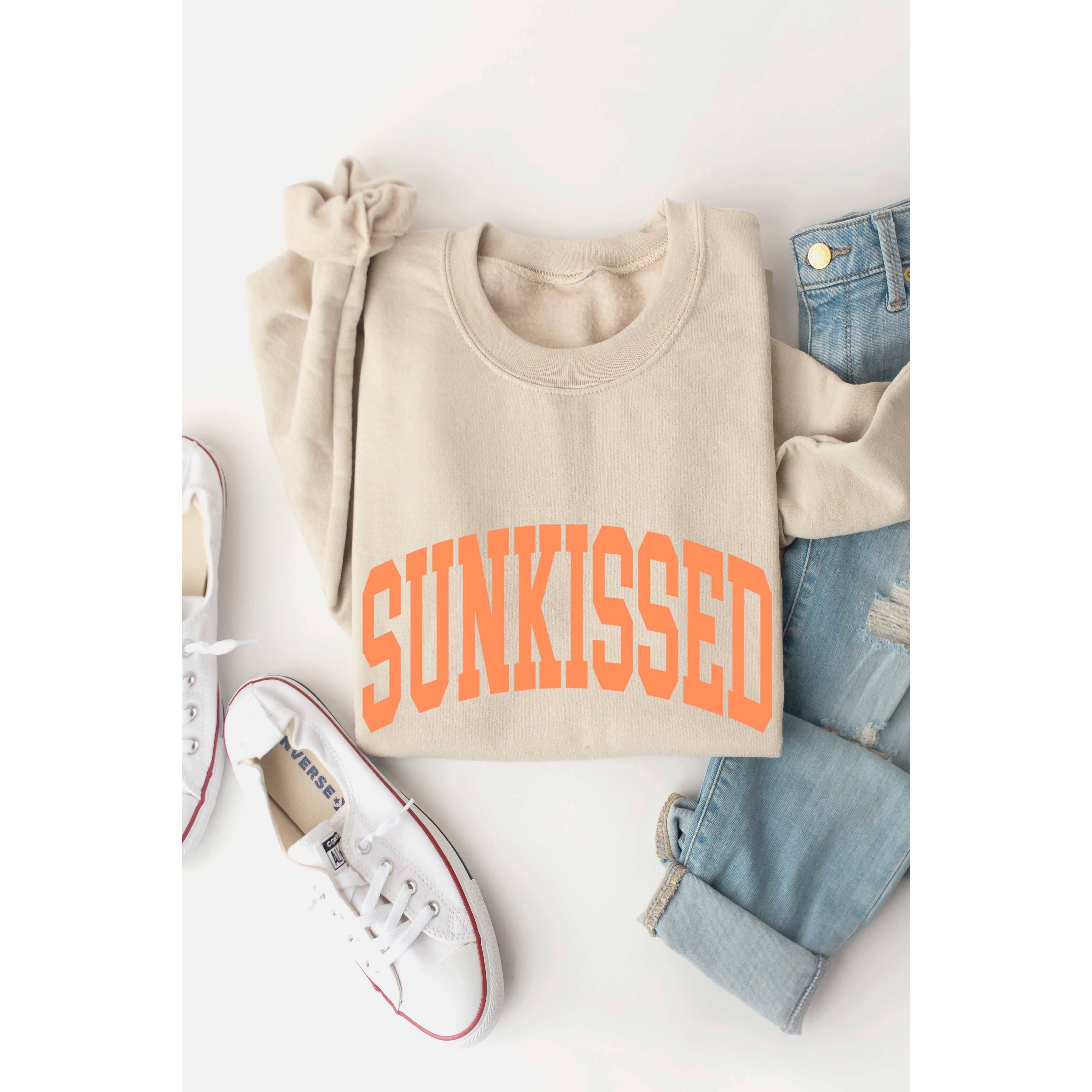 BLUME & CO. - Vente Sweat-shirt à imprimés – femme - Sweatshirt graphique SUNKISSED1