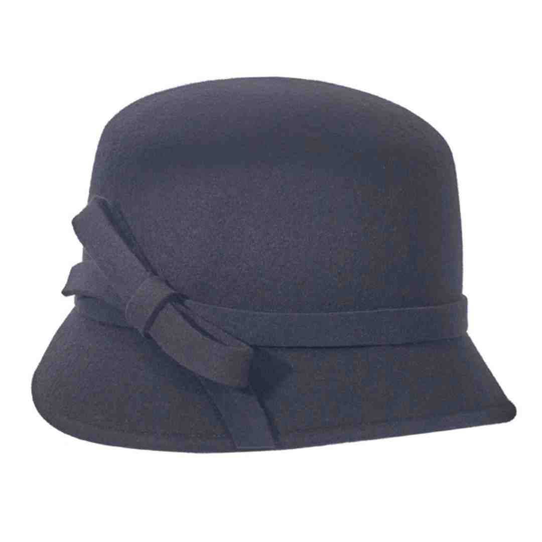 Toucan Hat Company/ Carole Amper - Venta al por mayor Sombrero cloche - Mujer - Cuchara Slant Bow0