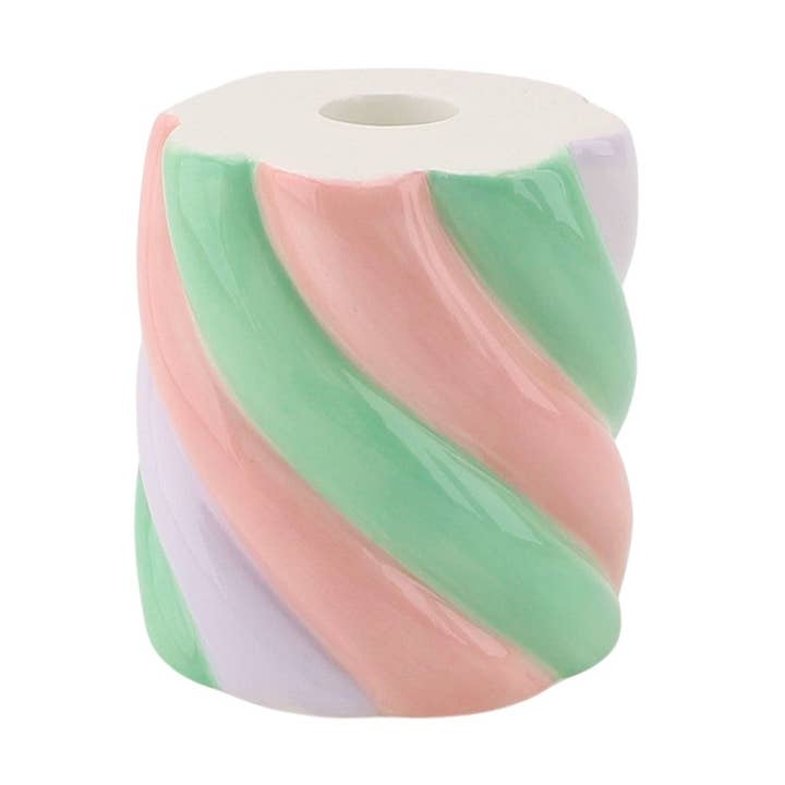 Housevitamin bv – Engroshandel Lyseholder – Lysestage - Skumfidus - Pink/Mint/Lilla - 8,5x8,5x9cm0