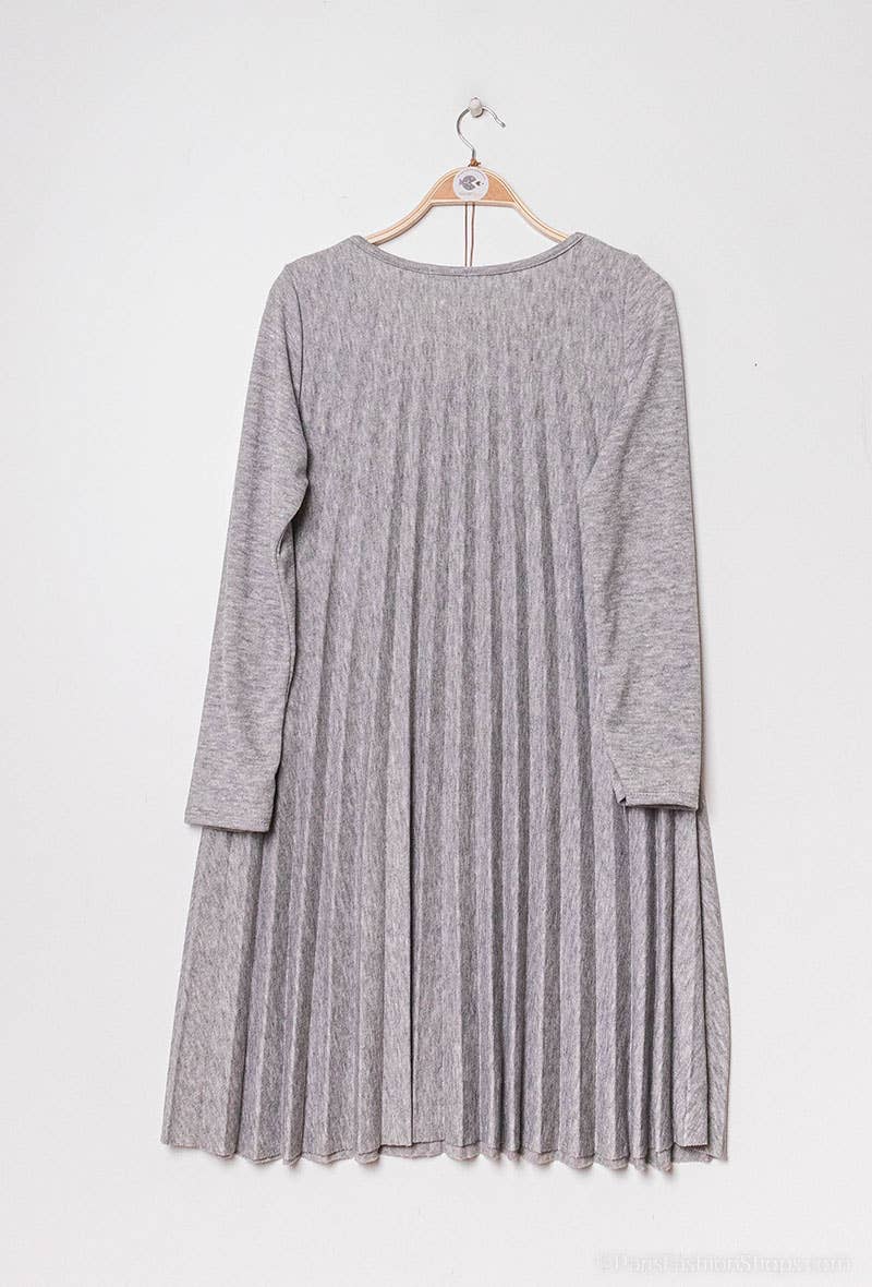 P&R STAR - Wholesale Dress - Women's - Pleated knit dress11