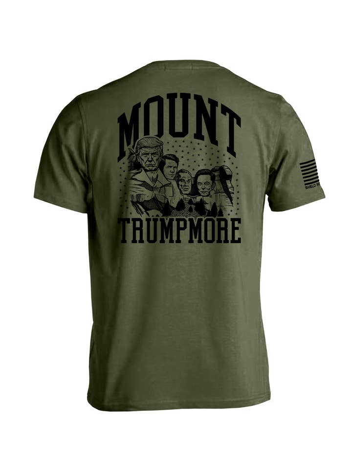 Shield Republic - Wholesale Screen Printed T-Shirt - Men's - Mount Trumpmore1