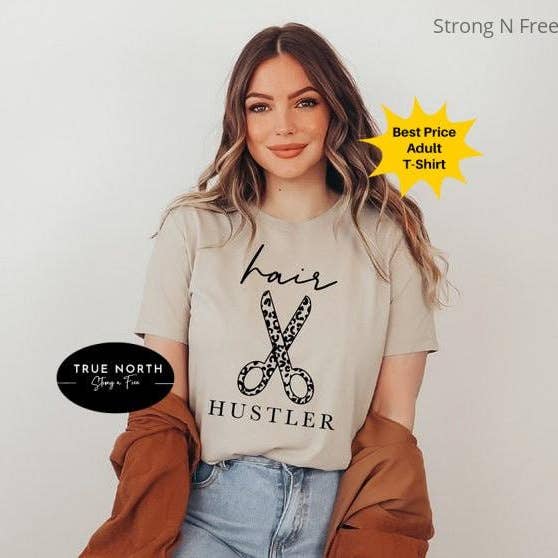 Hair Stylist Sweatshirt, Hairdresser Sweatshirt, Hair Style, for wholesale by STRONG N FREE CDN