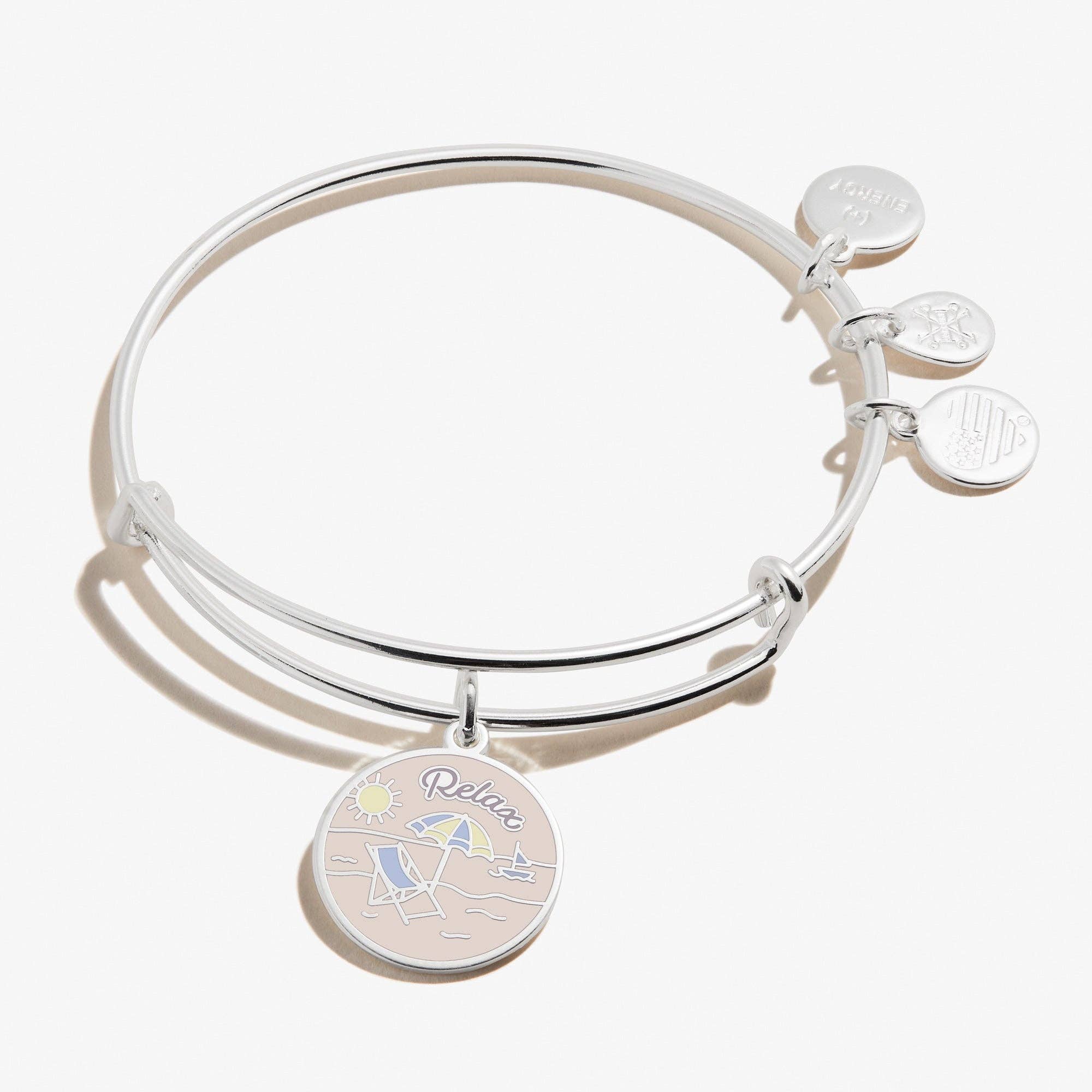 Alex and Ani - Vente Bracelets à breloques/pendentifs - Bracelet à breloques "Joyeuse retraite"2