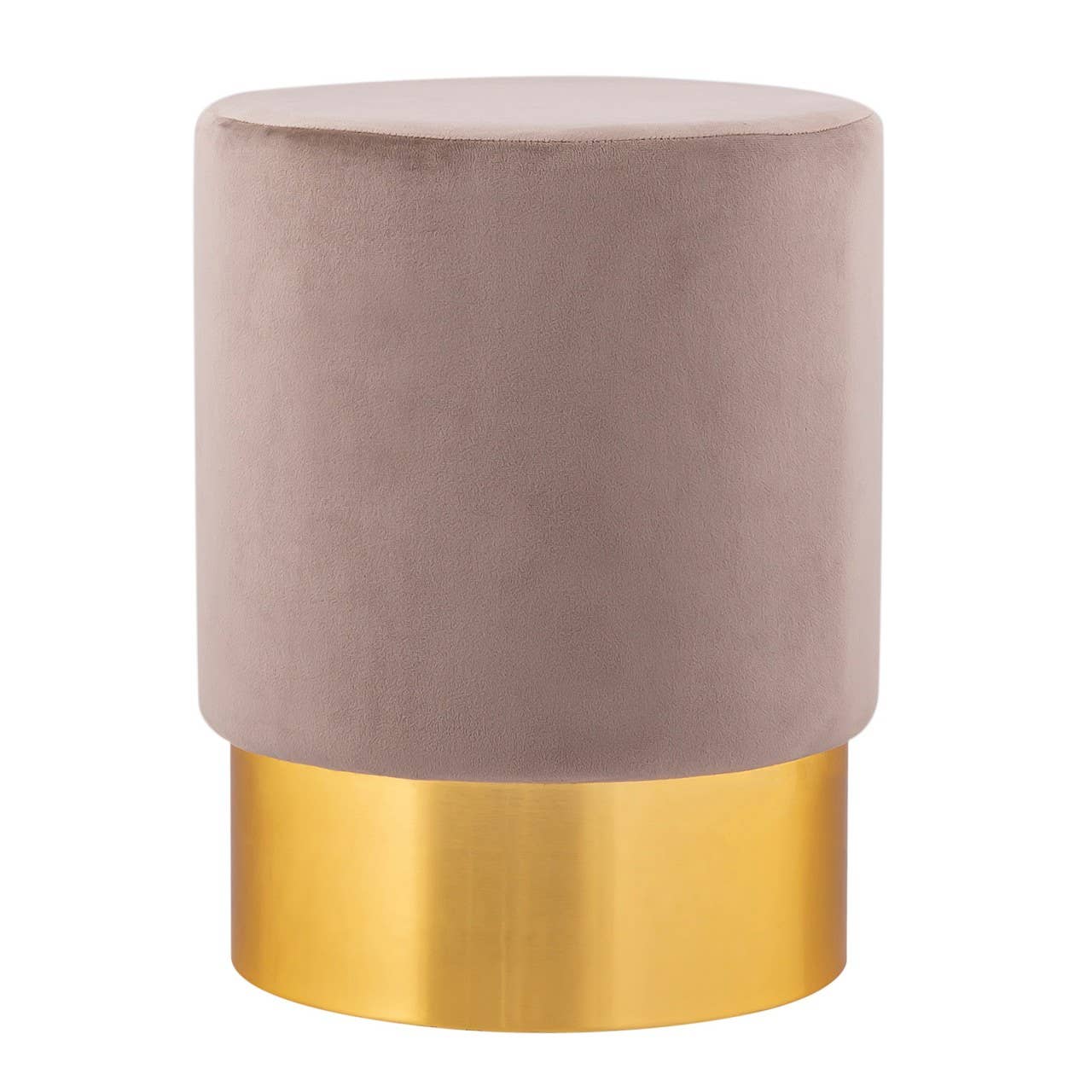 Voglrieder - Wholesale Pouf - Velvet stool 2nd choice velvet pouf, diameter 31 cm, height 43 cm18