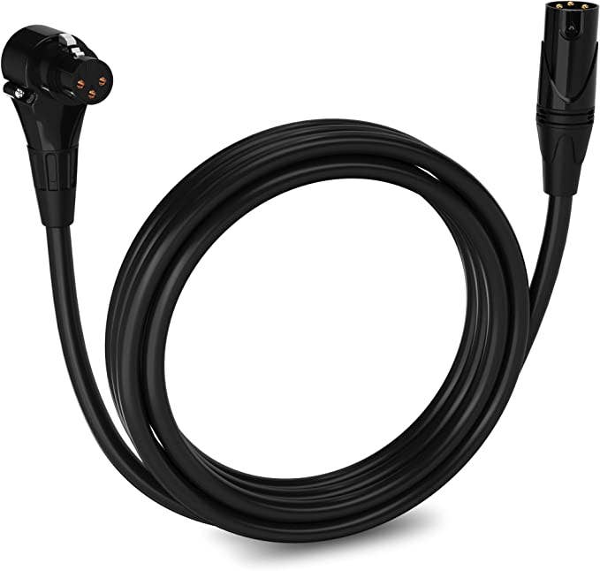LyxPro - Wholesale Muziekaccessoire - Microfoon XLR gehoekte vrouwelijke kabel 3-pins microfoonkabel Pro Audio16
