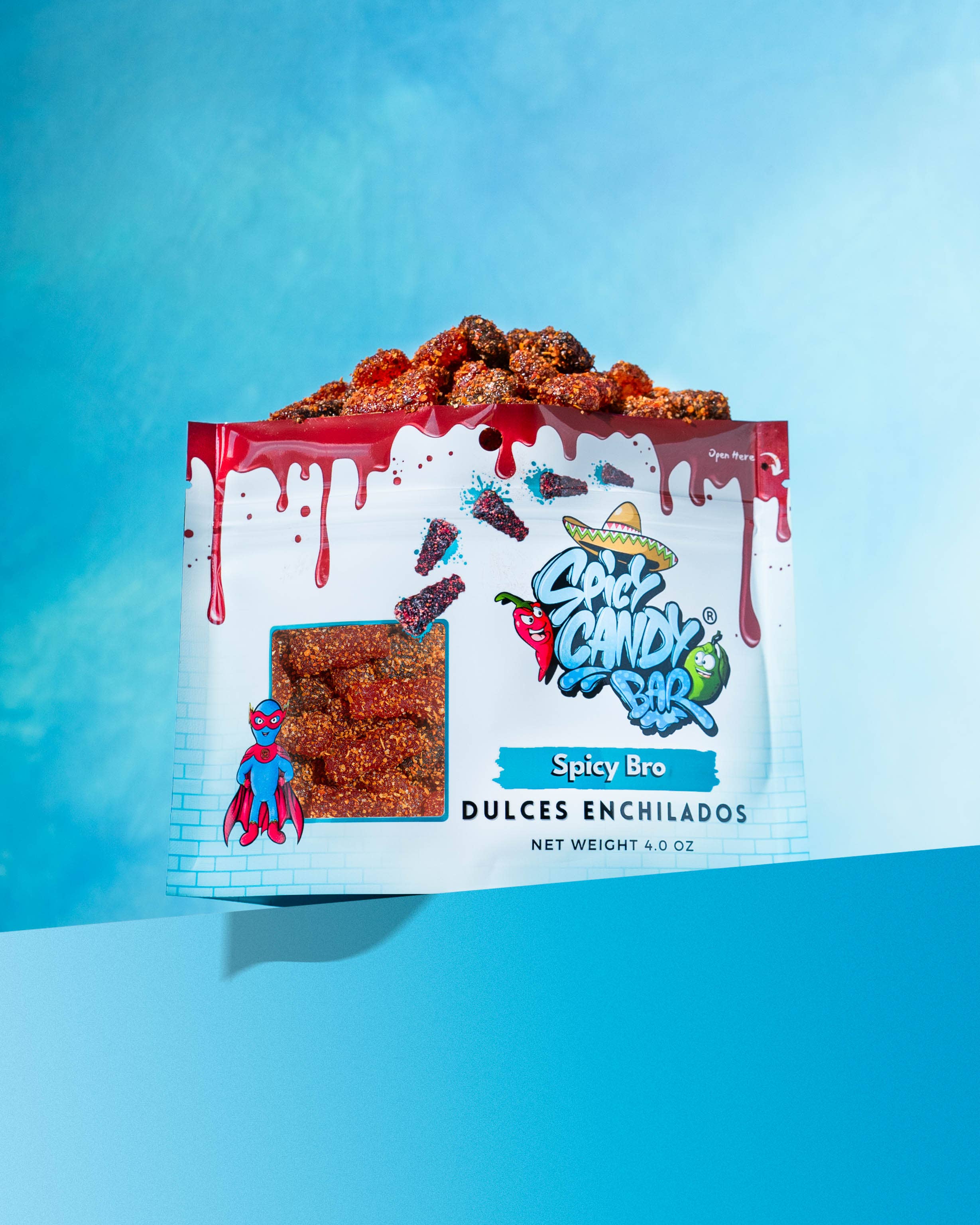 Spicy Candy Bar - Venta al por mayor Gominolas - Gomita Picante Bro con Nivel de Picante Medio