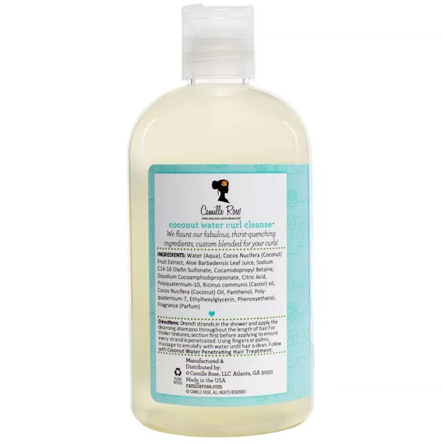 KT Supply - Vendita all'ingrosso Shampoo - Shampoo all'acqua di cocco Camille Rose, 12 oz.1