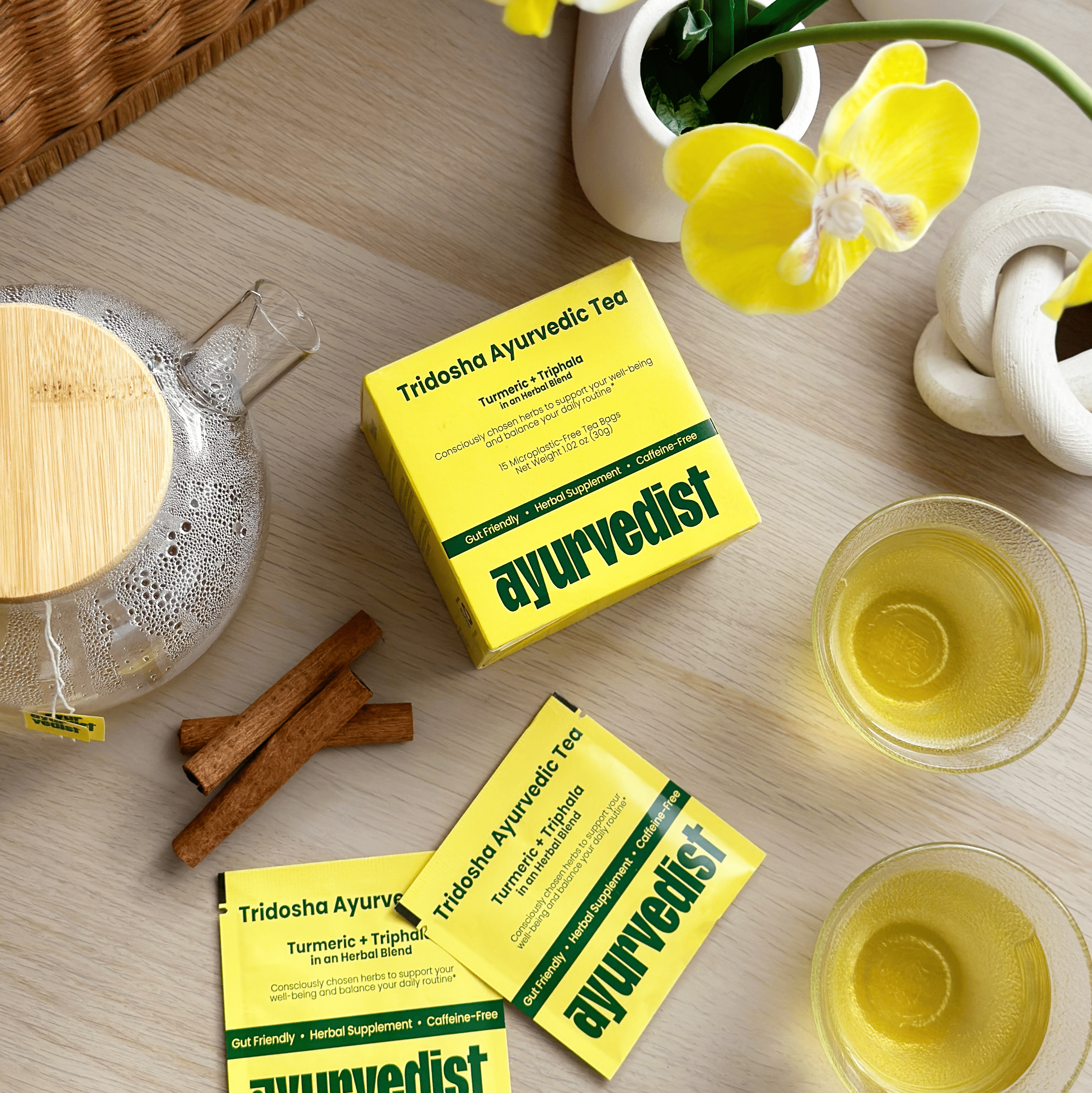 Ayurvedist Teas - Wholesale Tea Bags - Organic Tridosha Ayurvedic Tea – Anti-Aging Blend1