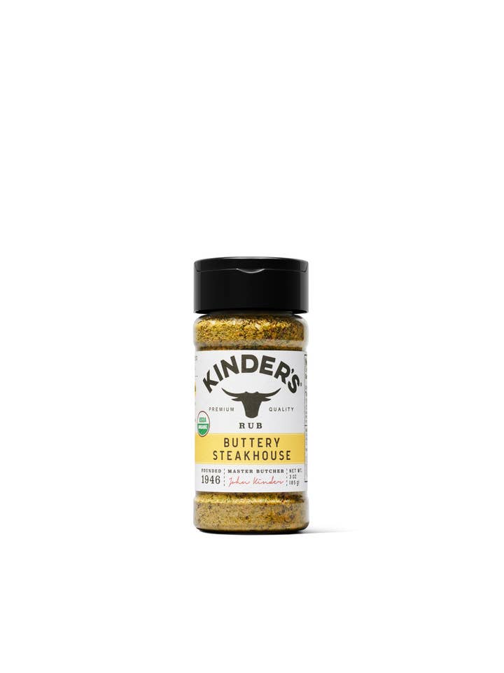 Organic Buttery Steakhouse for wholesale by Kinder's Sauces & Seasonings