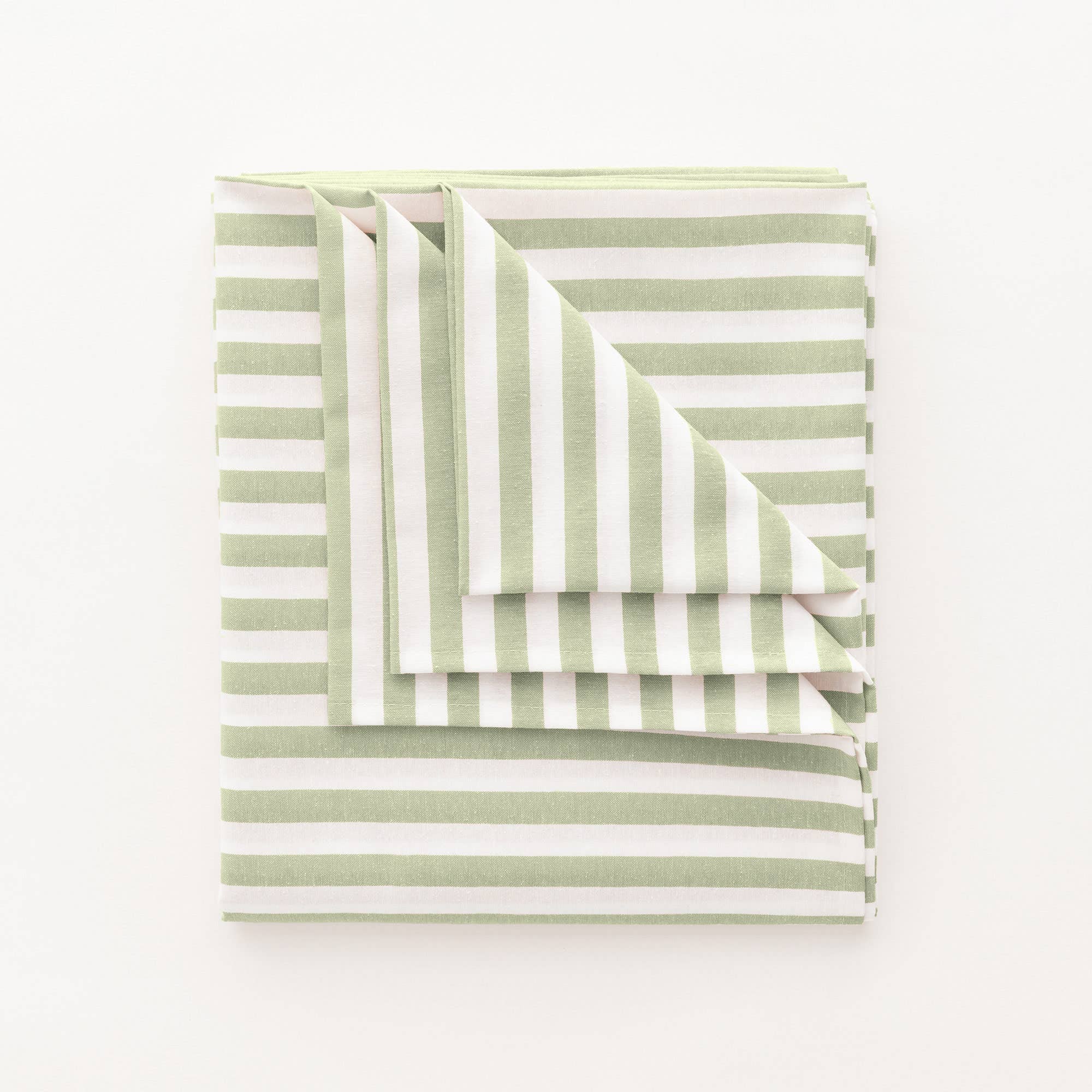 GAMUSI - Wholesale Tablecloth - Stain-resistant cotton tablecloth fabric feel stripes ALMA29