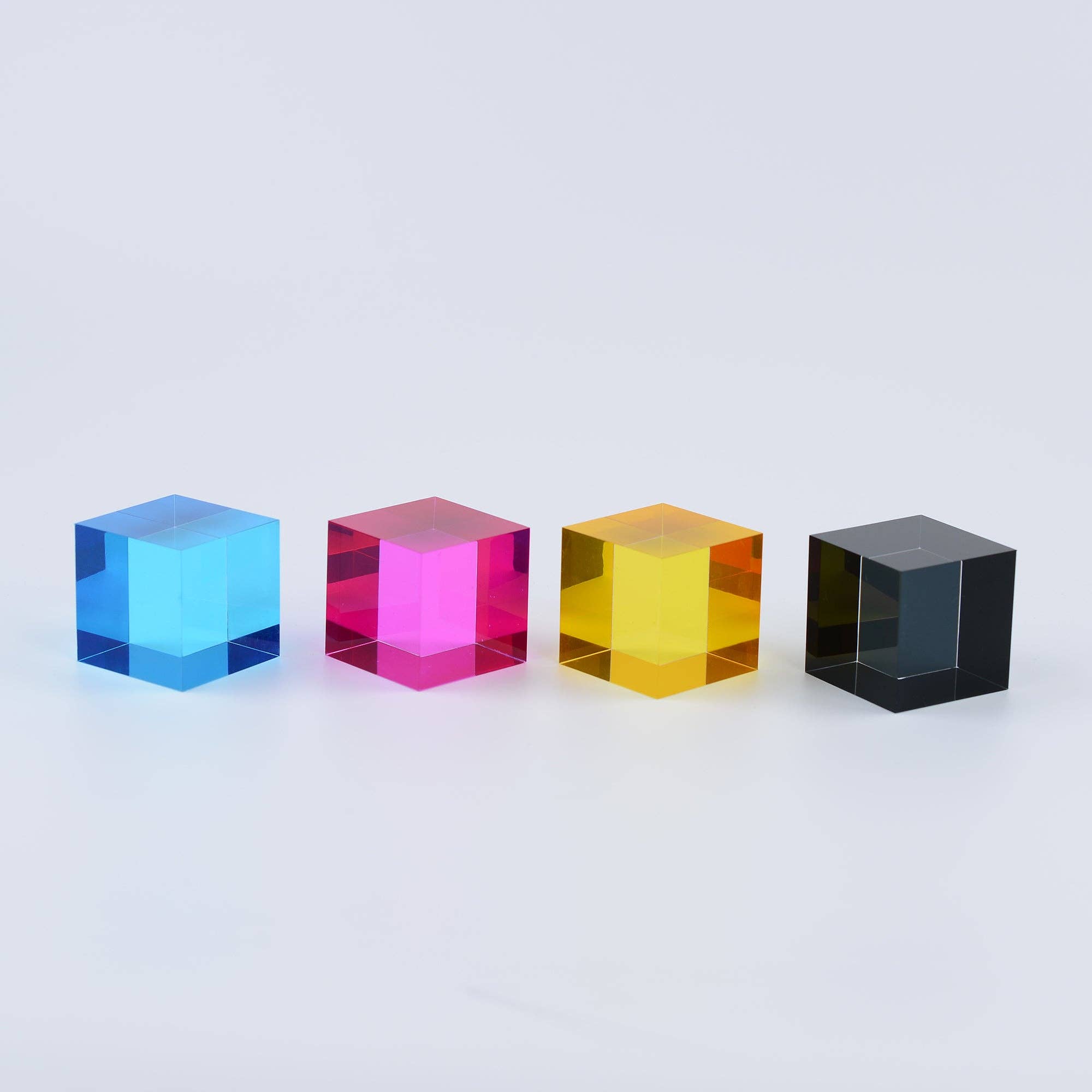 CMY Cubes - Wholesale Decorative Tabletop Object - THE K CUBE4