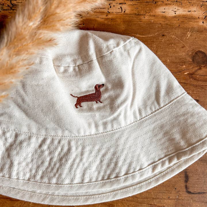 tierly - Wholesale Bucket Hat - Women's - Fisherman's hat with dachshund embroidery8