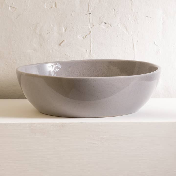 Taça de Serviço Kaia - Dove Blue por atacado de INARTISAN