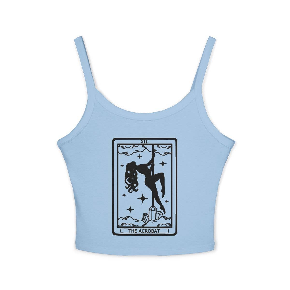 Selenite Studio – Tops – Mulher por atacado – Tanque Pole Dancer Tarot Crop Top2