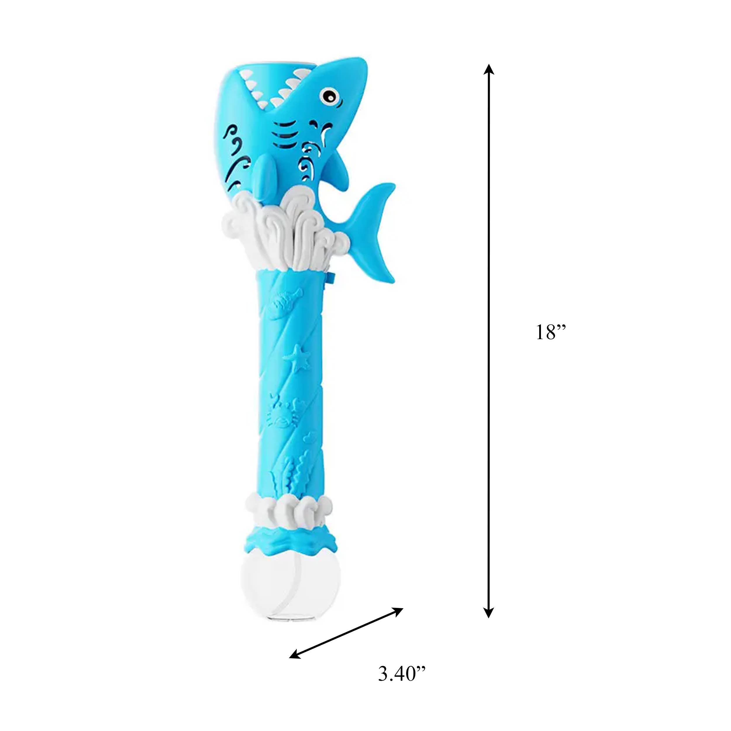 Blinkee.com, LLC - Wholesale Bubble Wand - Kids - Light Up Shark Bubble Wand
3