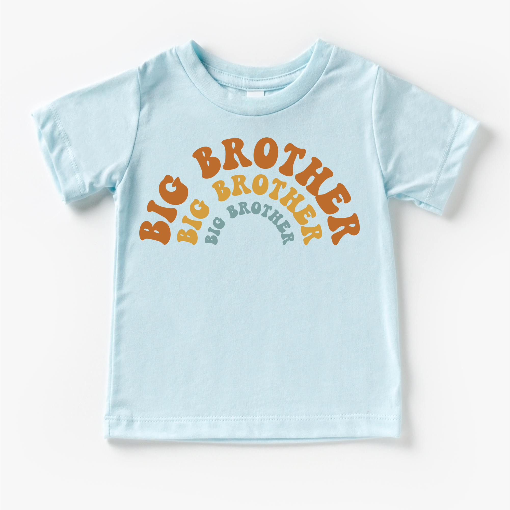 Madi Moosh – Großhandel T-Shirt mit Siebdruck – Kinder – Retro Big Brother Geschwister Familien-Shirt - Bruder T-Shirt4