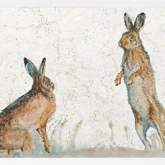Pequena Tábua de Partilha - Lebres da Colheita por atacado de Country Creation