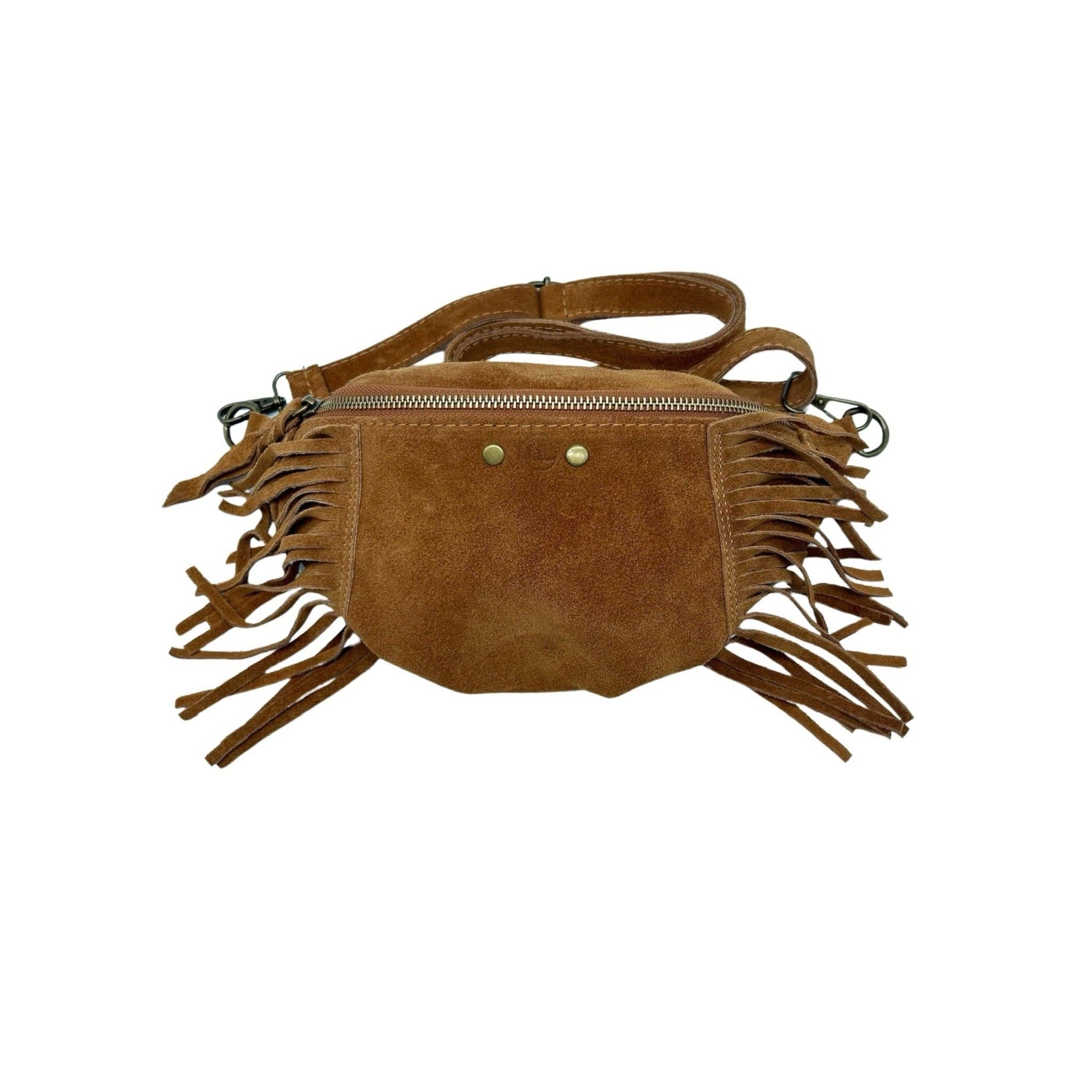Louisa lee - Wholesale Belt Bag - Women's - ESPERANZA SUEDE LEATHER FANNY PACK6