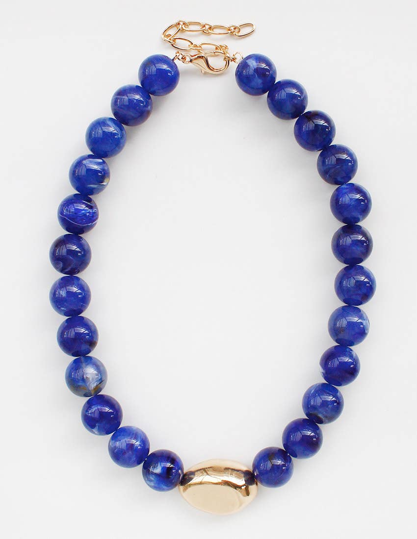 Pretty Persuasions - Vente Collier de perles - Collier à perles avec accent œil doré N254318