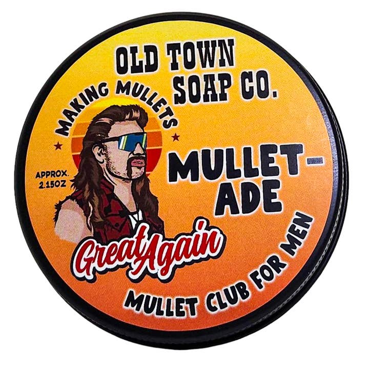 Old Town Soap Co. - Wholesale Hair Styling Gel/Mousse - Mullet Maintenance Kit, Conditioning Detangler & Pomade6