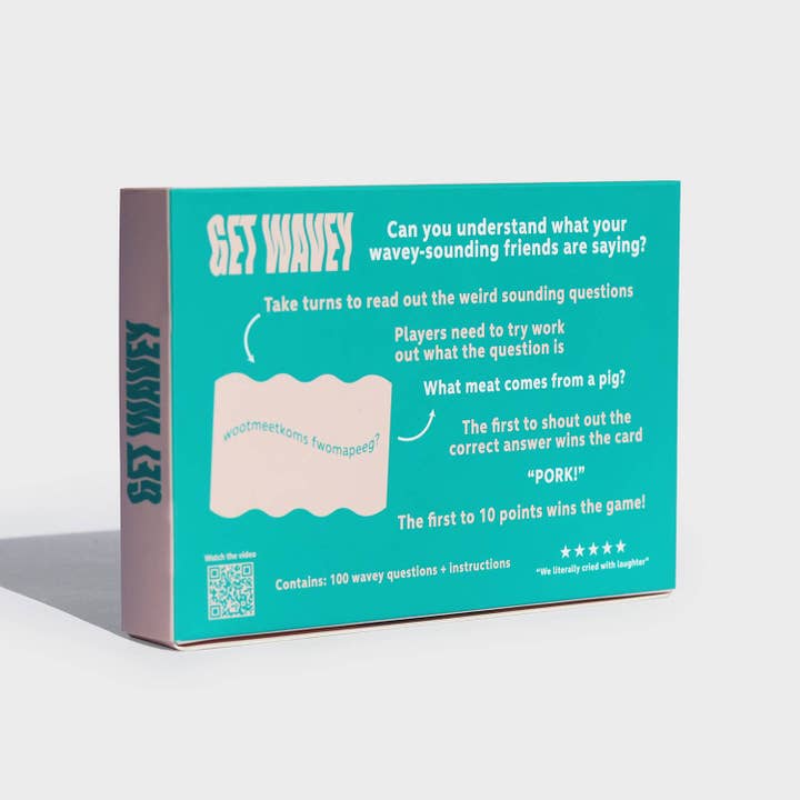 Pikkii USA - Wholesale Card Game - Get Wavey Game | Trivia Game | Party Game | Games For Adults