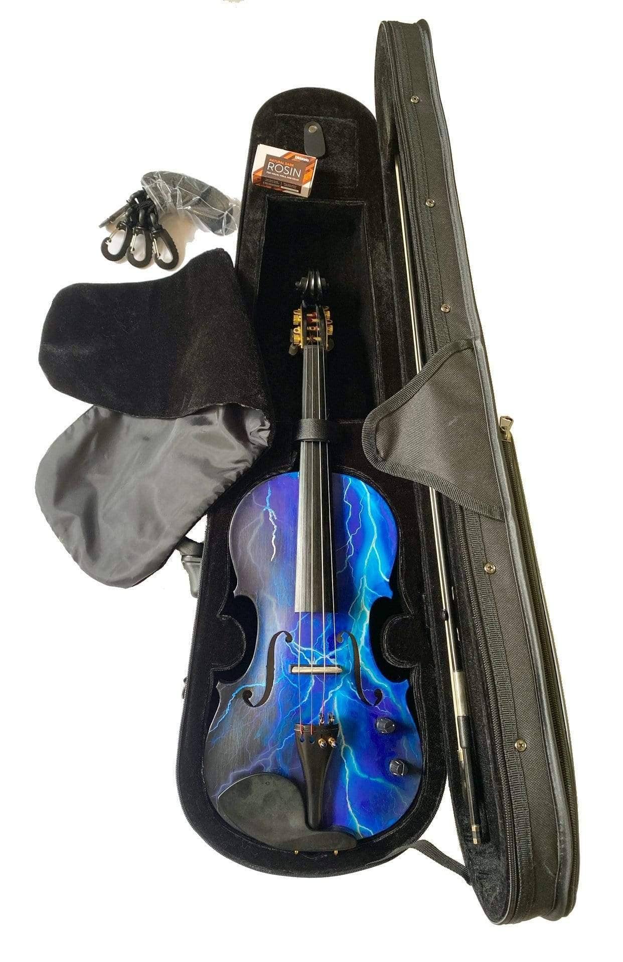 Rozanna's Violin – Engroshandel Musikinstrument – Rozannas elektriske blå lynviolin5