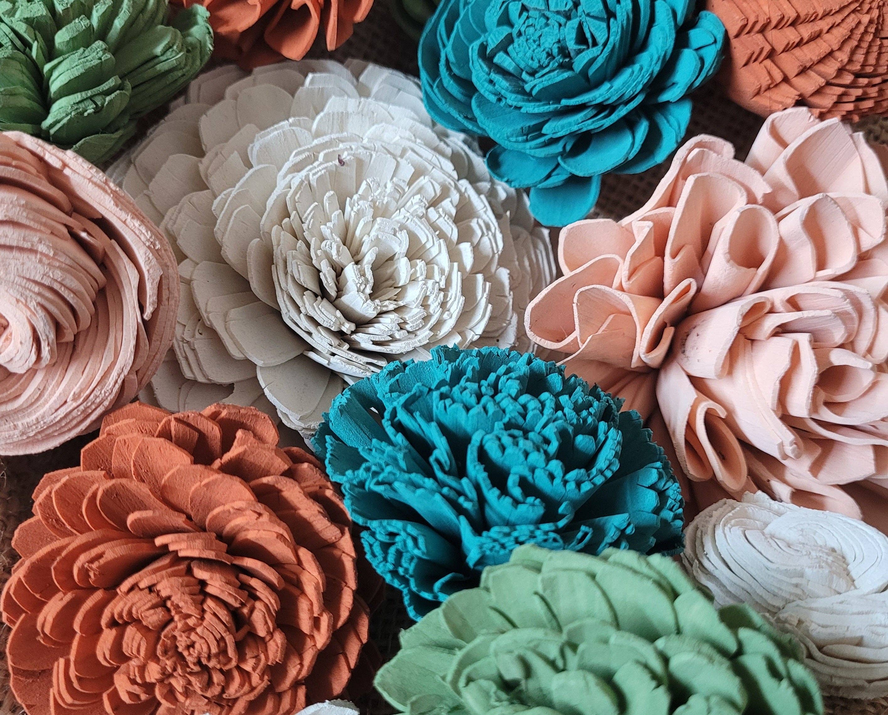 Dixie Grace Mercantile - Wholesale Artificial Flowers - Vintage Boho Colored Assortment1