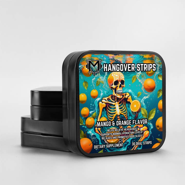 Mass Cast, LLC - Vendita all'ingrosso Vitamine/integratori orali - Hangover Strips di Project M4