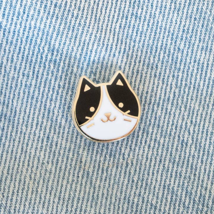 Everyday Olive - Wholesale Lapel Pin/Button - Kitty Pin