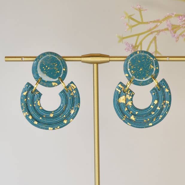 Dark Teal with Gold Foil for wholesale by Creative Chaos Company