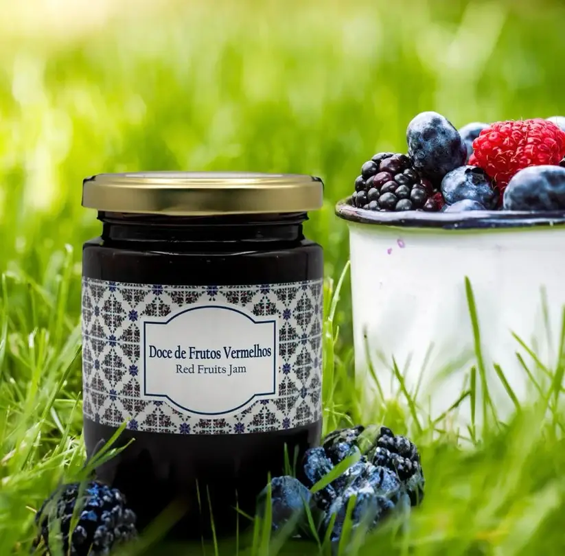 Fonte das Pias Gourmet - Wholesale Jam/Jelly - Red Fruit Jam 250Gr0
