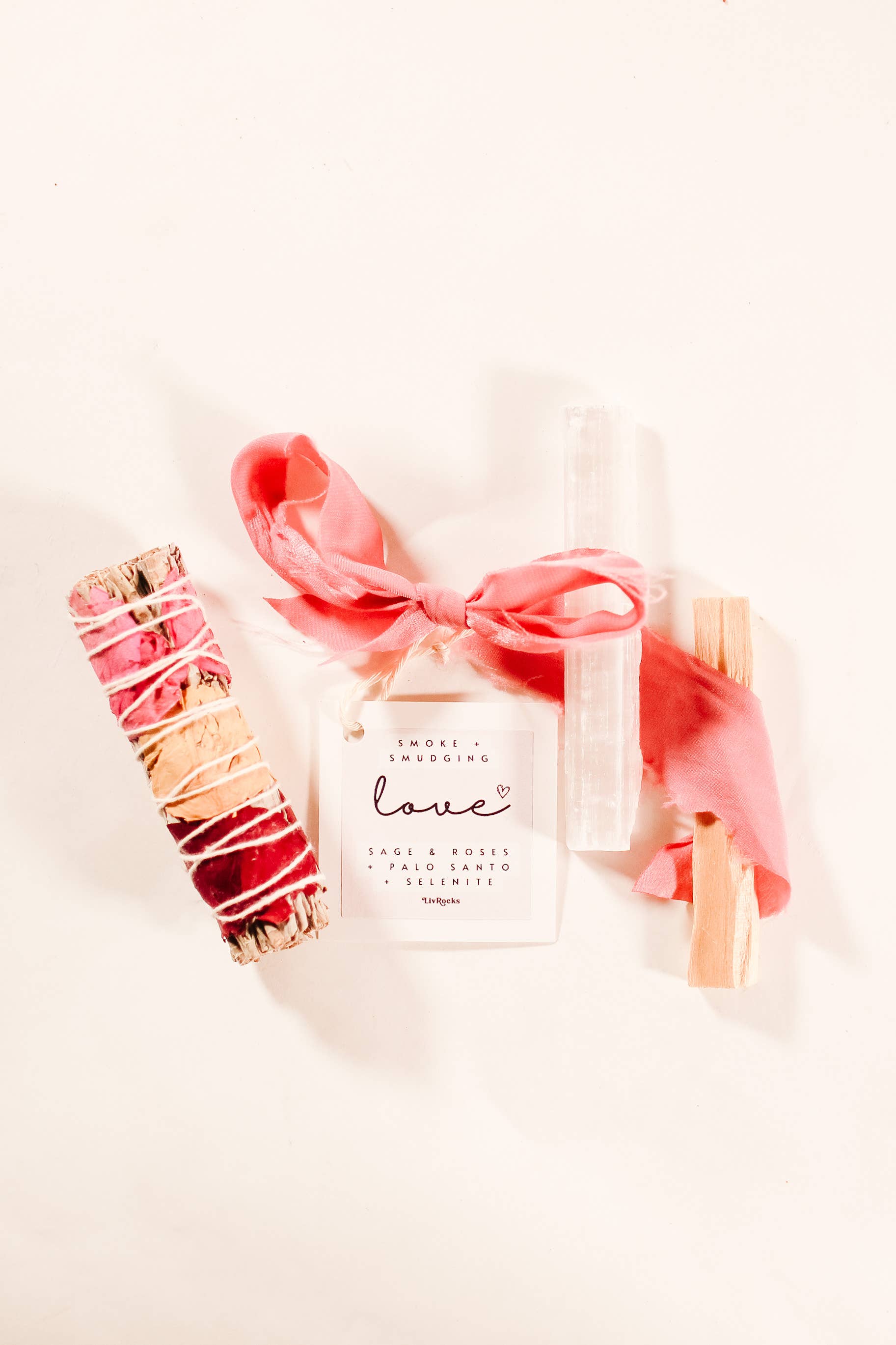 Liv Rocks – Großhandel Salbeibündel – PEACE Smoke + Smudge Bundles | Energy Clearing-Set 1