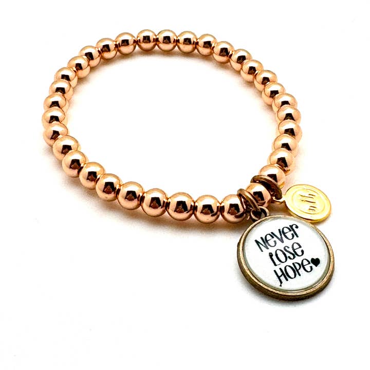 Simple Sentiment Bracelet 3 for wholesale by Never Lose Hope Designs