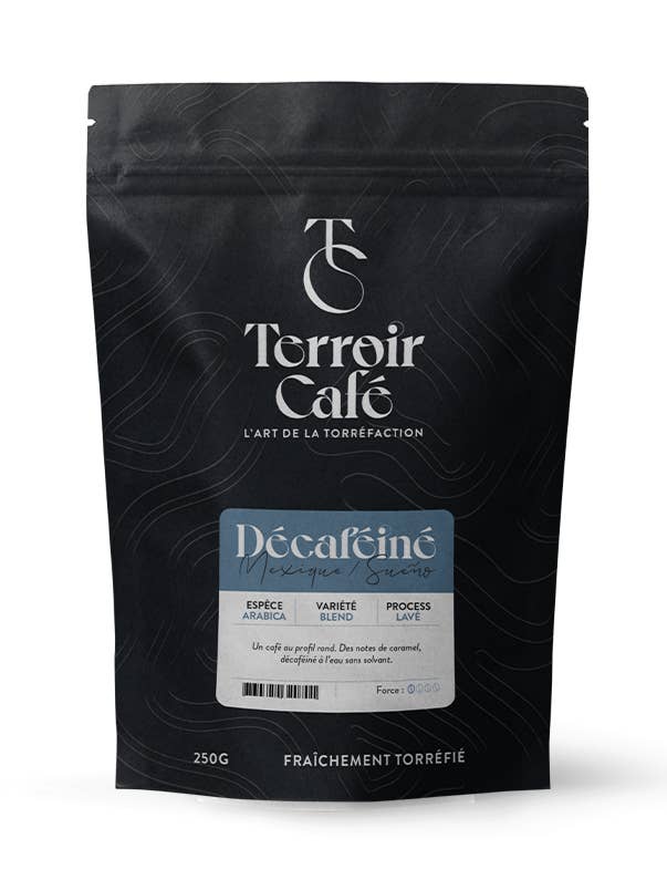 Cafeïnevrije koffie met Mexicaans water - Sueno voor wholesale door Terroir Café
