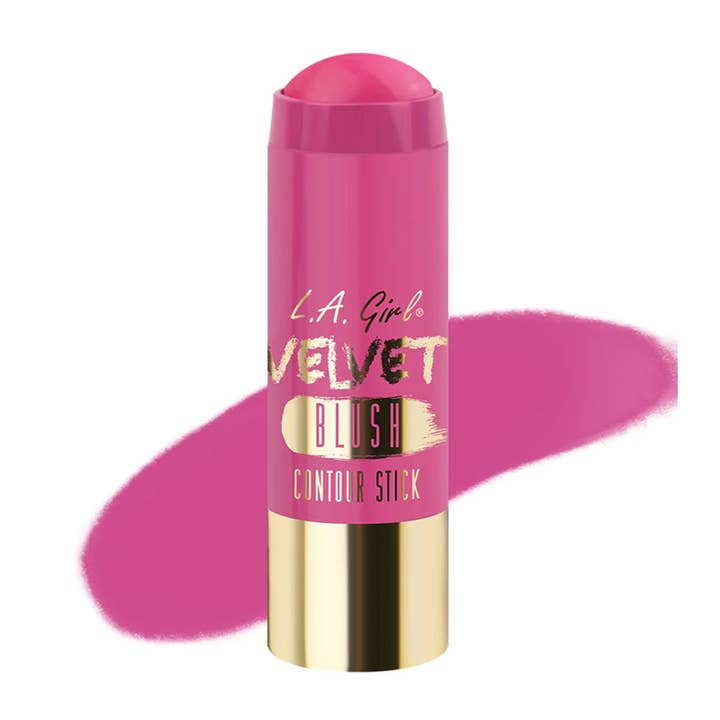 PINEAPPLE Beauty - Wholesale Blush - LA Girl GCS588 Velvet Contour Stick Blush Pompom - 3pc