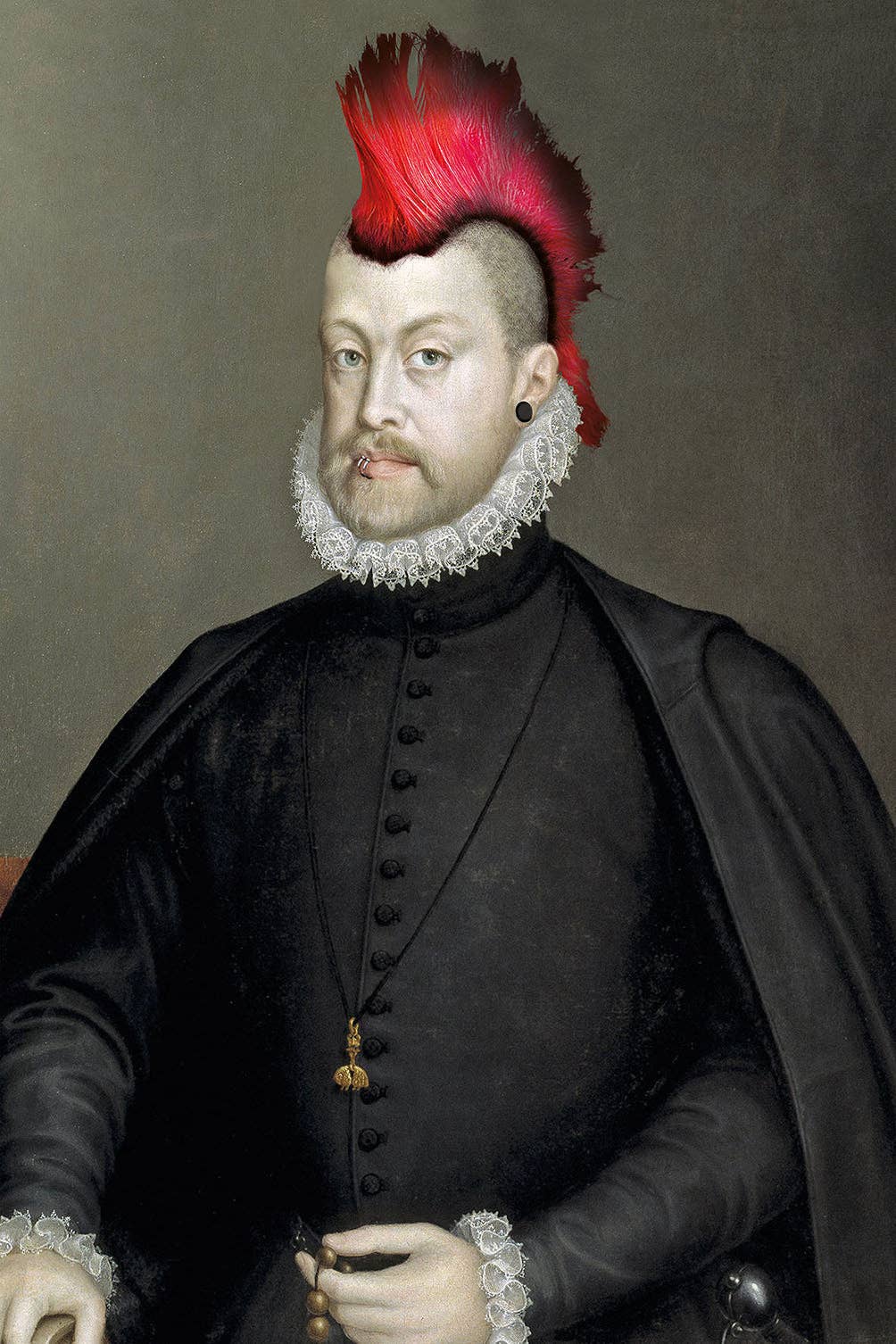 BLUE SHAKER - Wholesale Kunstprint - Portretten (Historisch) - Punk1