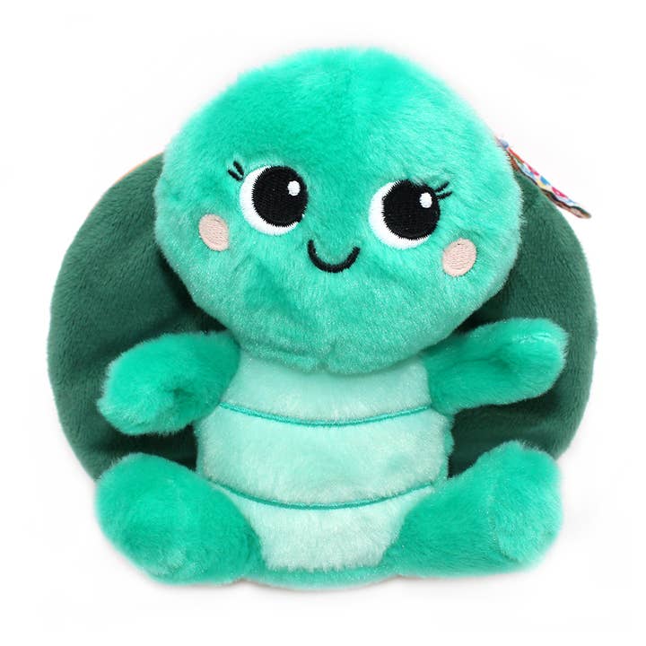 Les Déglingos, France - Wholesale Stuffed/Plush Toy - Kids & Baby - FLIPETZ - Plush Corvet the turtle / Peach1