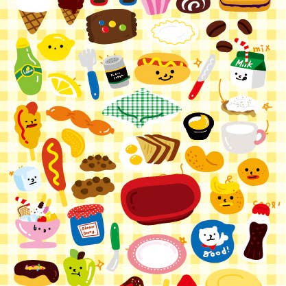 BCmini - Wholesale Sticker - 39881 Dessert & Snack Sticker-12