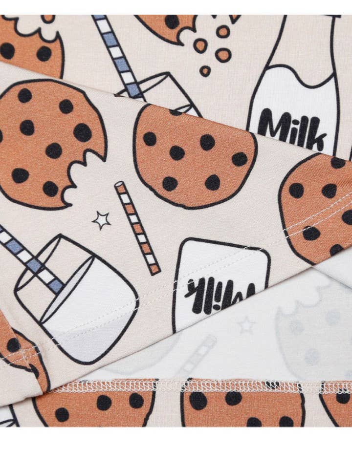 Lucky Panda Kids - Wholesale Sleepwear Set - Kids - Bamboo Kids' Two Piece Set | Milk & Cookies7