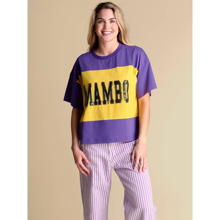 Mambo Colorblock-T-shirt för wholesale av Stewart Simmons