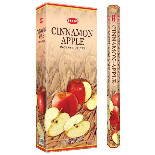 International Gifts Ltd. - Wholesale Incense - Hem Cinnamon Apple Incense Sticks 9``-1910