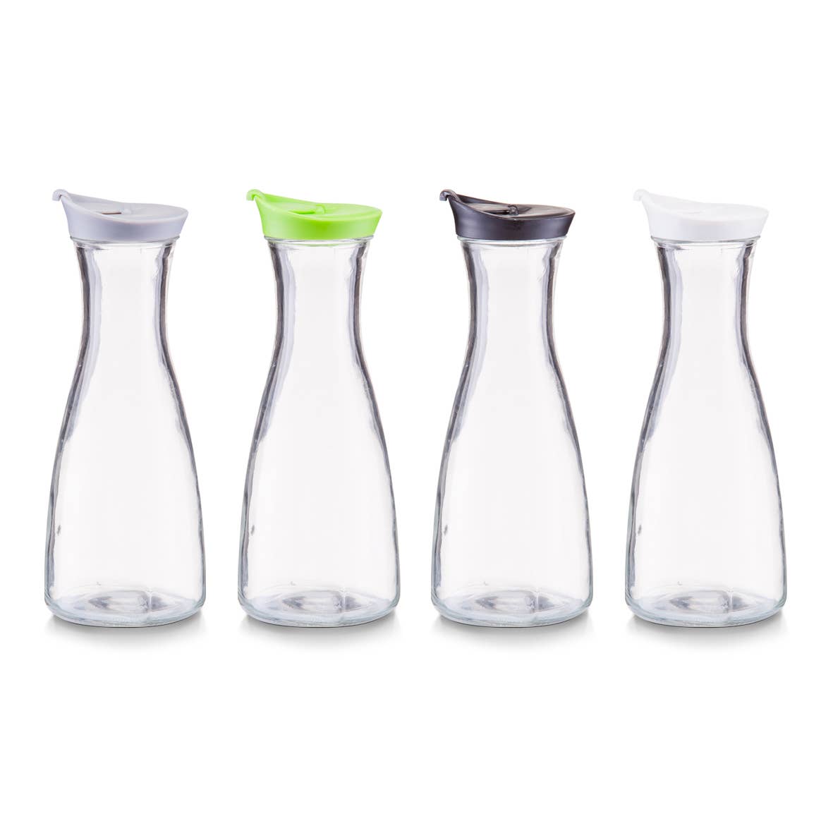 multicoloured Glass carafe, 900 ml, assorted. for wholesale on Faire0