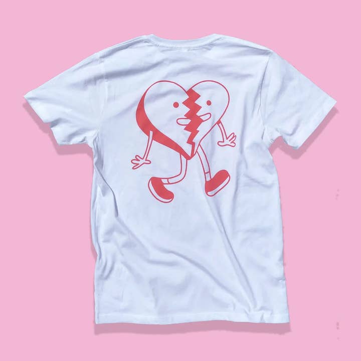 T-shirt unisexe Keep Going Organic pour la vente par War and Peas