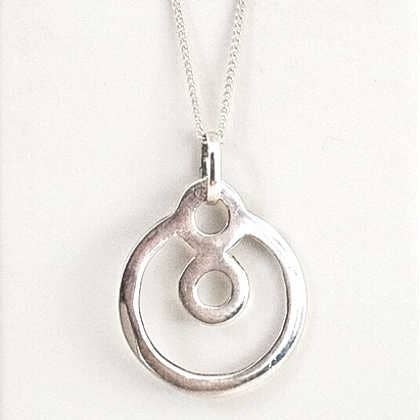 BeYou Energetic Pendant Silver - S for wholesale by Beyoubeunited