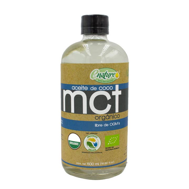 Enature - Wholesale Cooking oil - Mct Coconut Oil 500ml